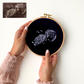 Luxury Baby Scan Embroidery - Large Hoop